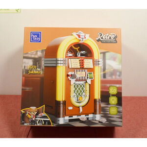 Pantasy Retro Collection Jukebox Buildable Brick Block Set 85020